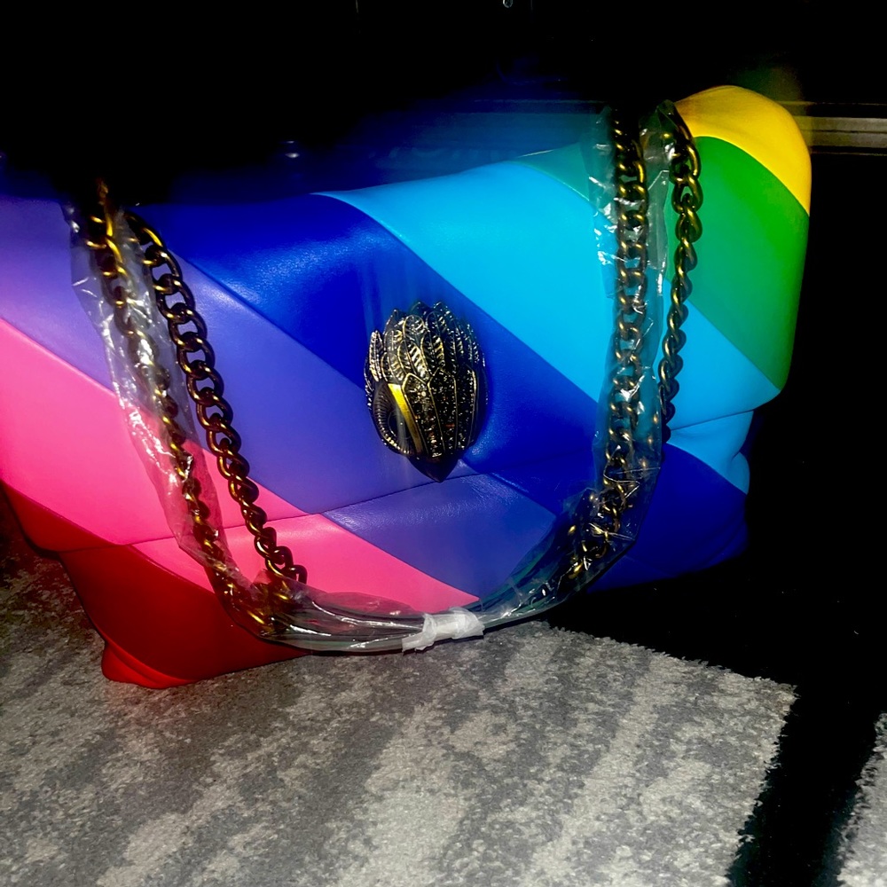 BRAND NEW in bag, plastic, and with tags still in tact Kurt Geiger XL bag.
